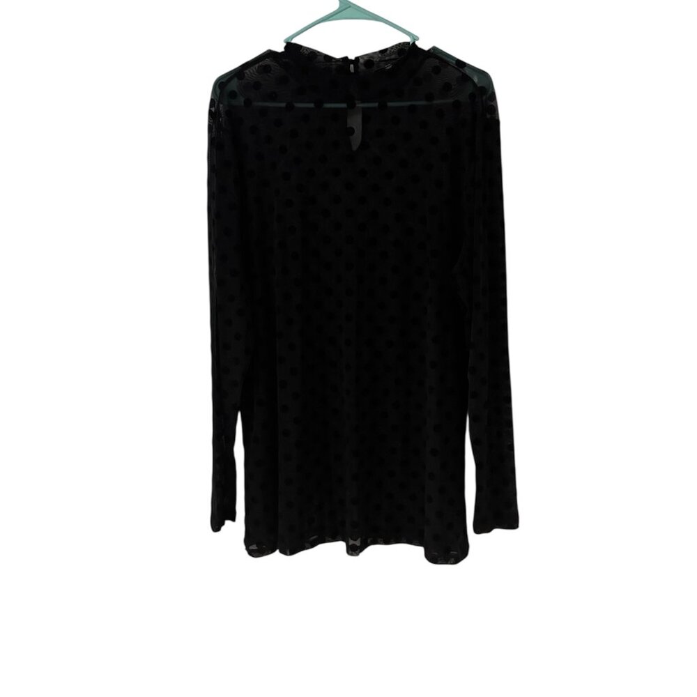 Lane Bryant Sheer Top - 18/20 - Trendy